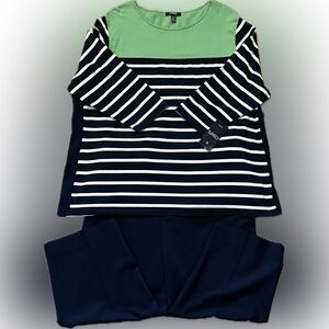 NEW Chaps Top and Capris—Top is Size 2X and Capris are Size 22